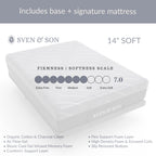 Harmony Series Adjustable Bed Frame + Choice of Mattress Bundle