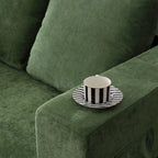 70.87 Upholstered Convertible Sleeper Sofa, Convertible Chair Floor Couch Comfy Sofa for Living Room, Bedroom, Chenille Fabric