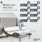 Platinum Series Adjustable Bed Frame + Choice of Mattress Bundle