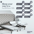 Platinum Series Adjustable Bed Frame + Choice of Mattress Bundle