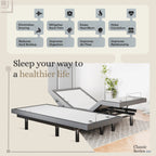 Classic Series Adjustable Bed Frame + Choice of Mattress Bundle