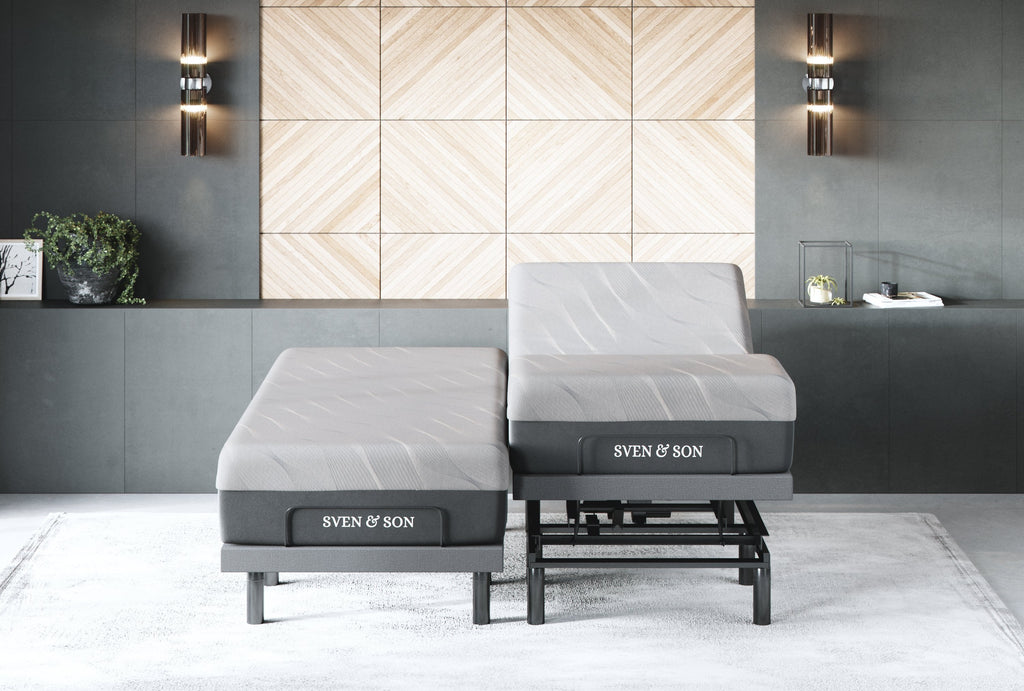 Bliss Series Adjustable Bed Frame + Choice of Mattress Bundle