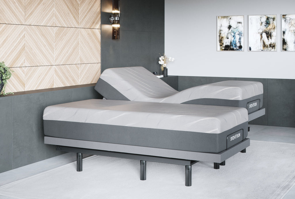 Bliss Series Adjustable Bed Frame + Choice of Mattress Bundle