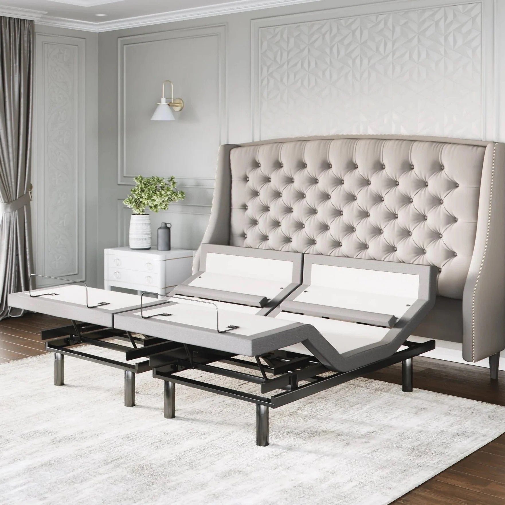 Platinum Series Adjustable Bed Frame + Choice of Mattress Bundle