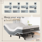 Classic Series Adjustable Bed Frame + Choice of Mattress Bundle