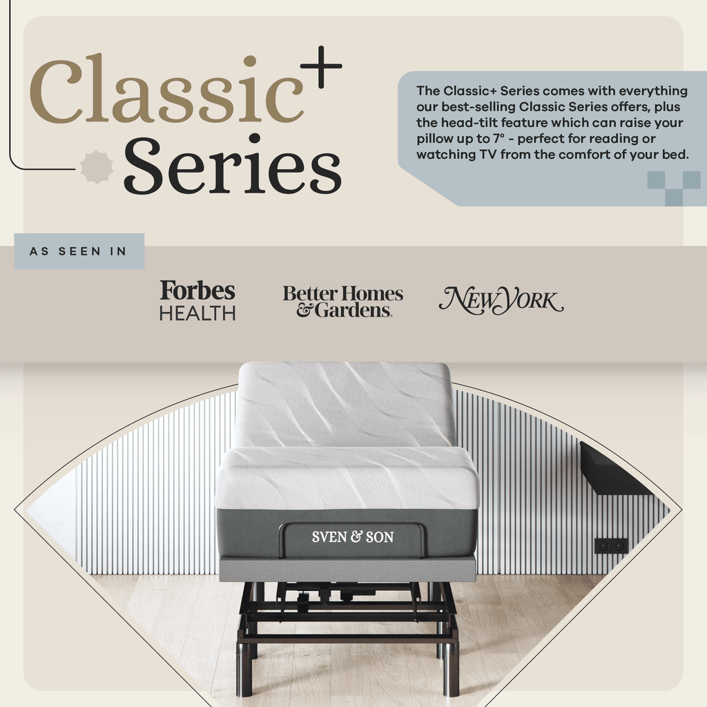Harmony Series Adjustable Bed Frame + Choice of Mattress Bundle