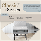 Harmony Series Adjustable Bed Frame + Choice of Mattress Bundle