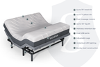 Harmony Series Adjustable Bed Frame + Choice of Mattress Bundle