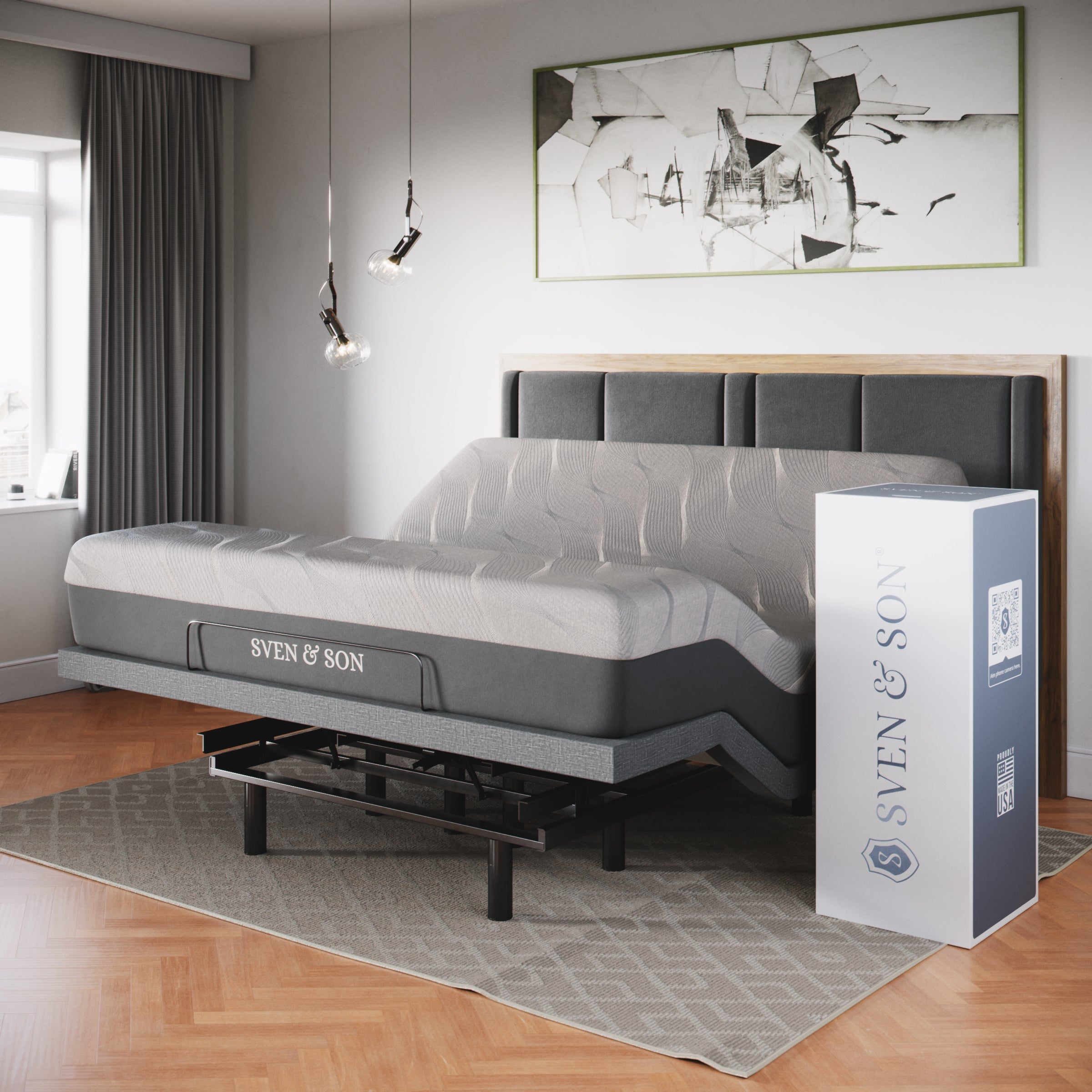 Classic Series Adjustable Bed Frame + Choice of Mattress Bundle