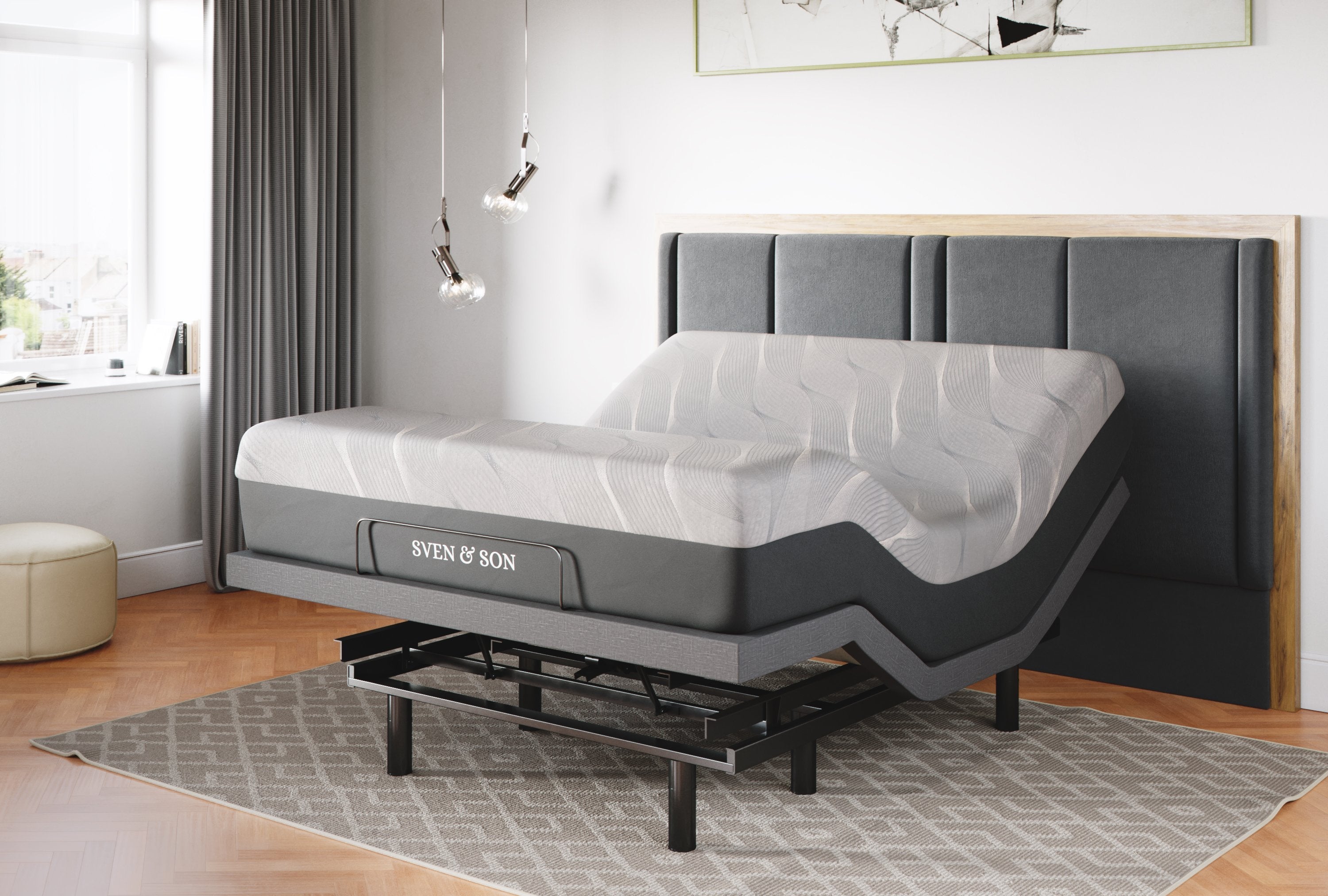 Classic Series Adjustable Bed Frame + Choice of Mattress Bundle