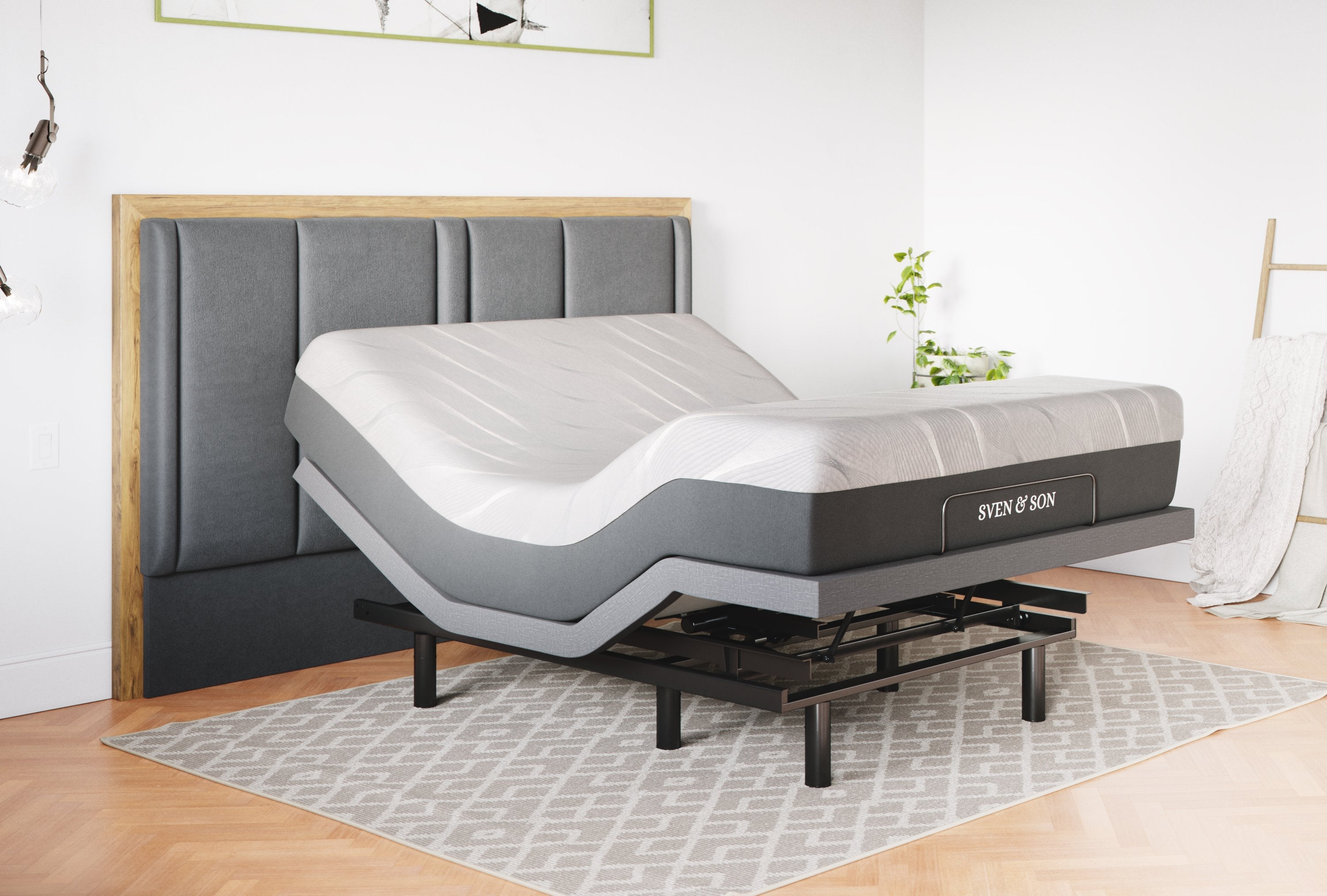 Classic Series Adjustable Bed Frame + Choice of Mattress Bundle