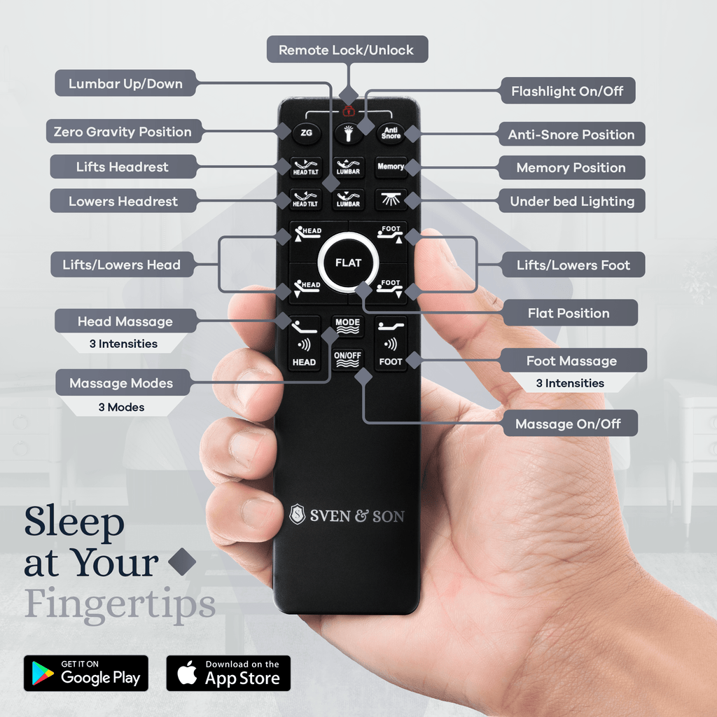 Platinum Series Adjustable Bed Frame + Choice of Mattress Bundle