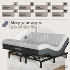 Essential Series Adjustable Bed Frame + Choice of Mattress Bundle