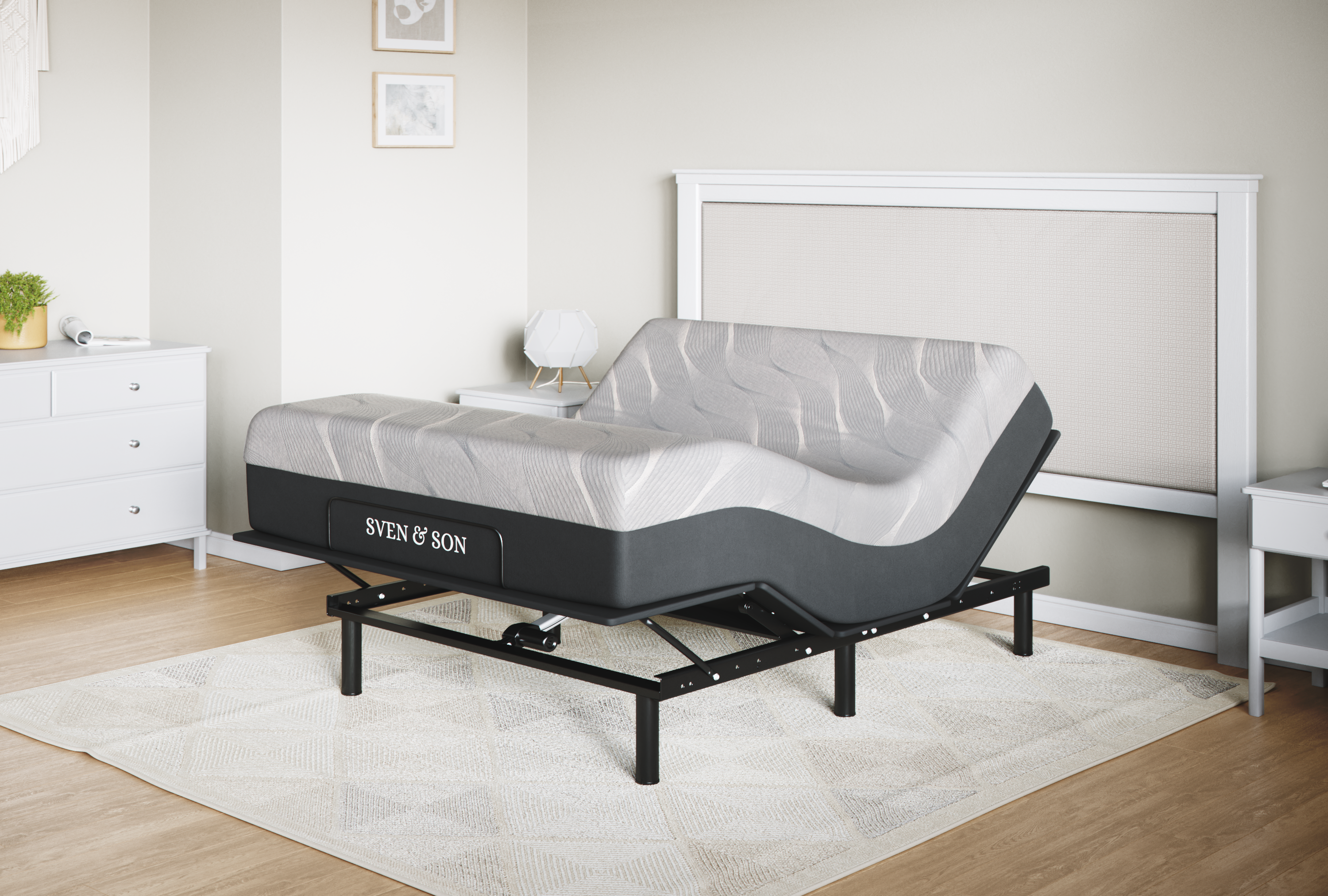 Essential Series Adjustable Bed Frame + Choice of Mattress Bundle