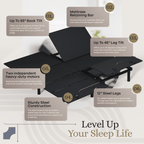 Essential Series Adjustable Bed Frame + Choice of Mattress Bundle