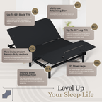 Essential Series Adjustable Bed Frame + Choice of Mattress Bundle