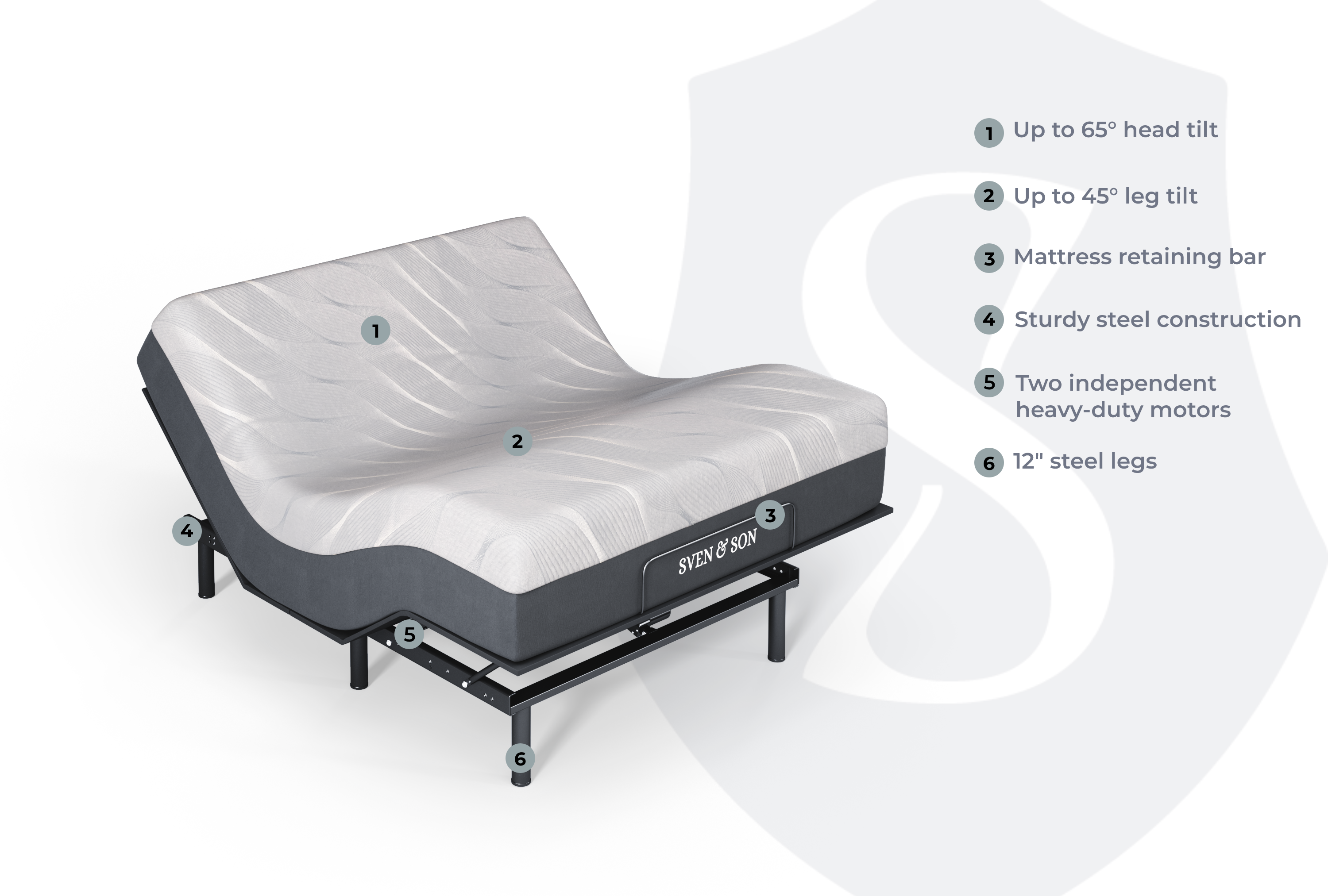Essential Series Adjustable Bed Frame + Choice of Mattress Bundle