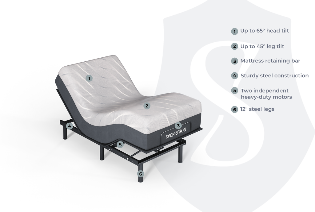 Essential Series Adjustable Bed Frame + Choice of Mattress Bundle