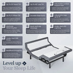 Platinum Series Adjustable Bed Frame + Choice of Mattress Bundle