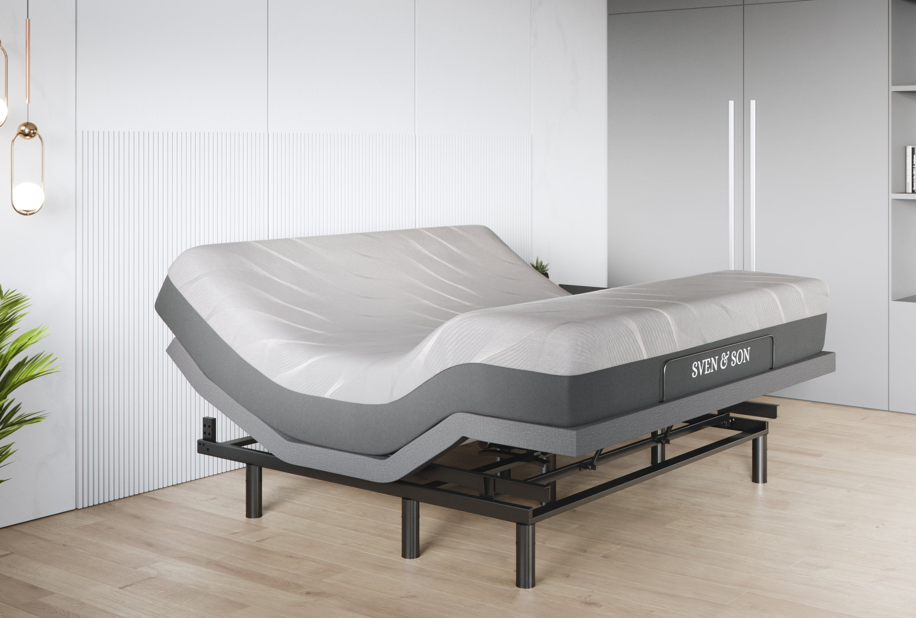 Harmony Series Adjustable Bed Frame + Choice of Mattress Bundle