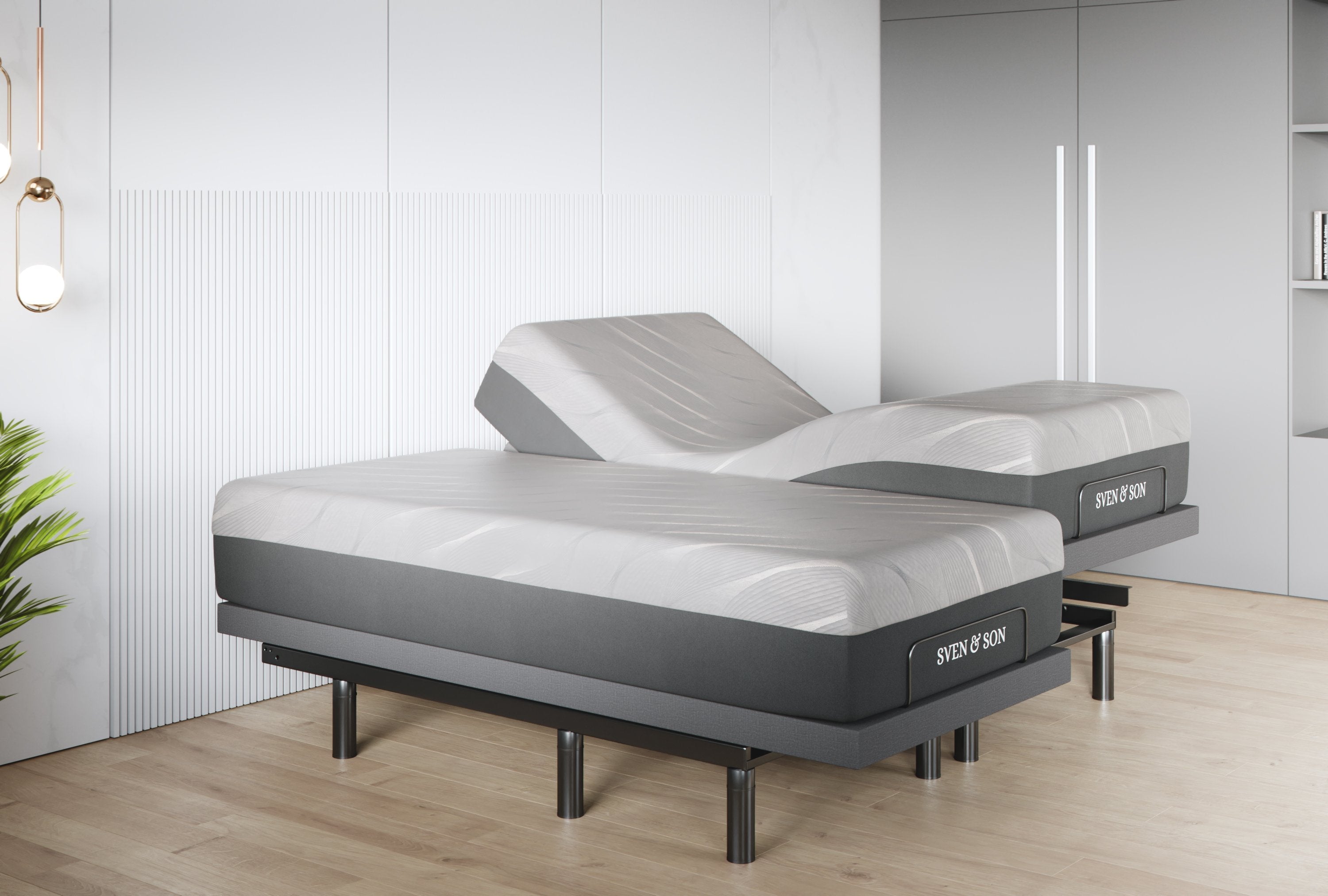 Harmony Series Adjustable Bed Frame + Choice of Mattress Bundle