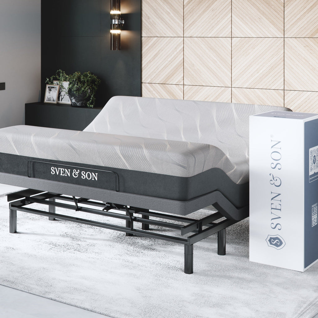 Bliss Series Adjustable Bed Frame + Choice of Mattress Bundle