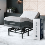 Bliss Series Adjustable Bed Frame + Choice of Mattress Bundle