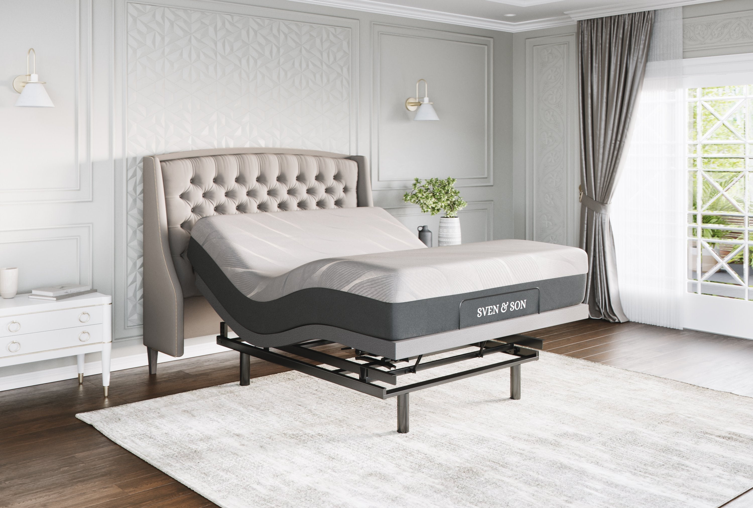 Platinum Series Adjustable Bed Frame + Choice of Mattress Bundle