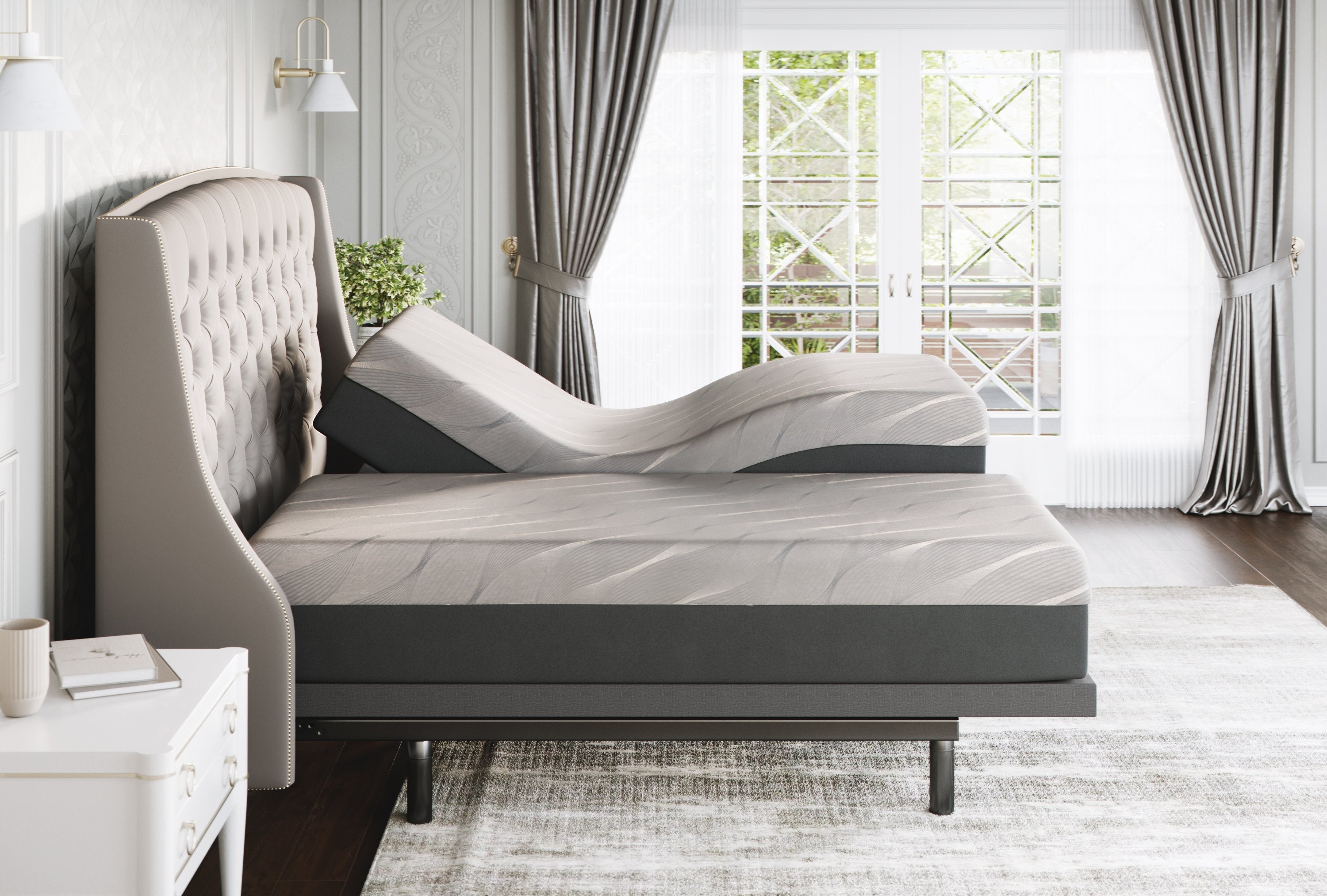 Platinum Series Adjustable Bed Frame + Choice of Mattress Bundle