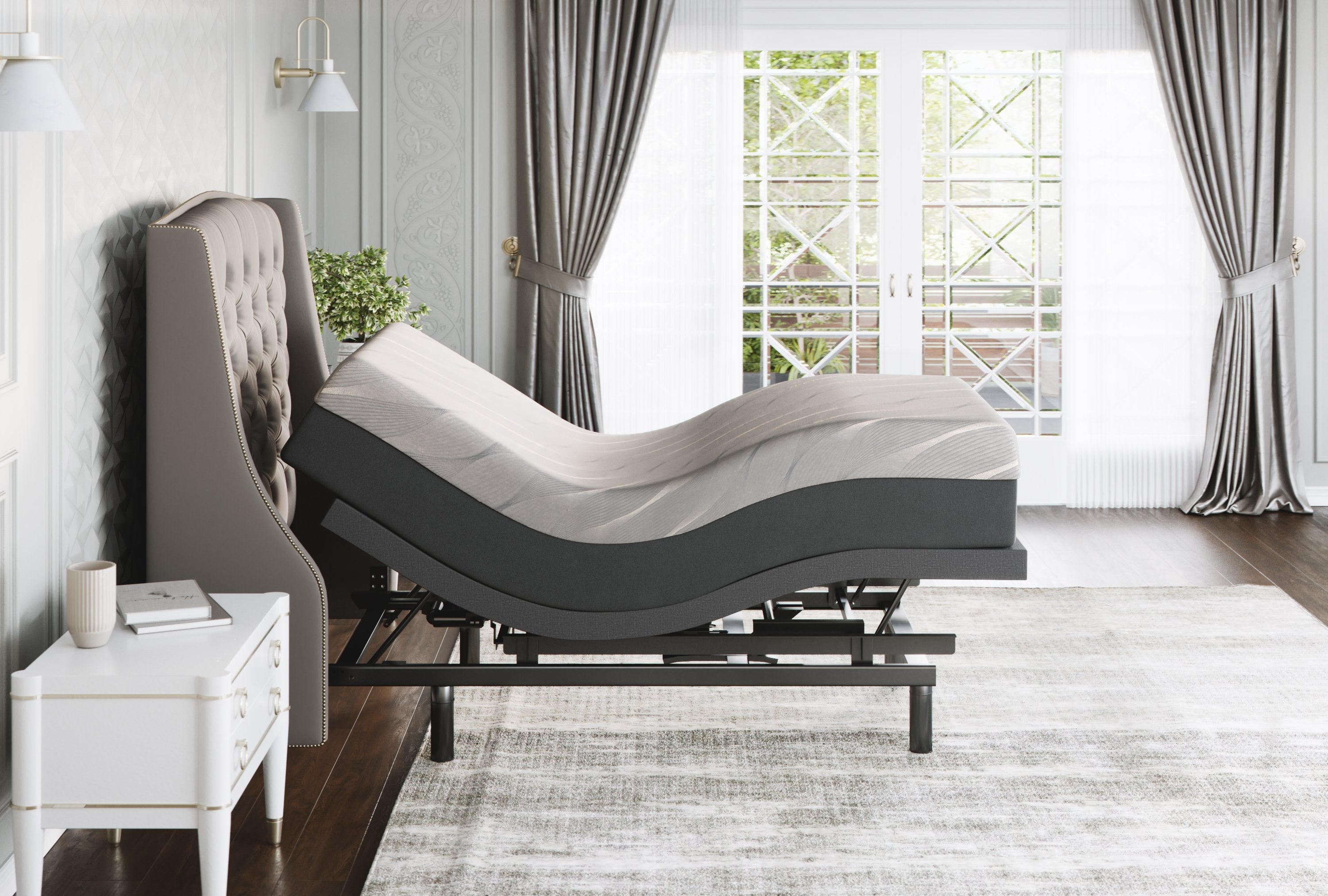 Platinum Series Adjustable Bed Frame + Choice of Mattress Bundle