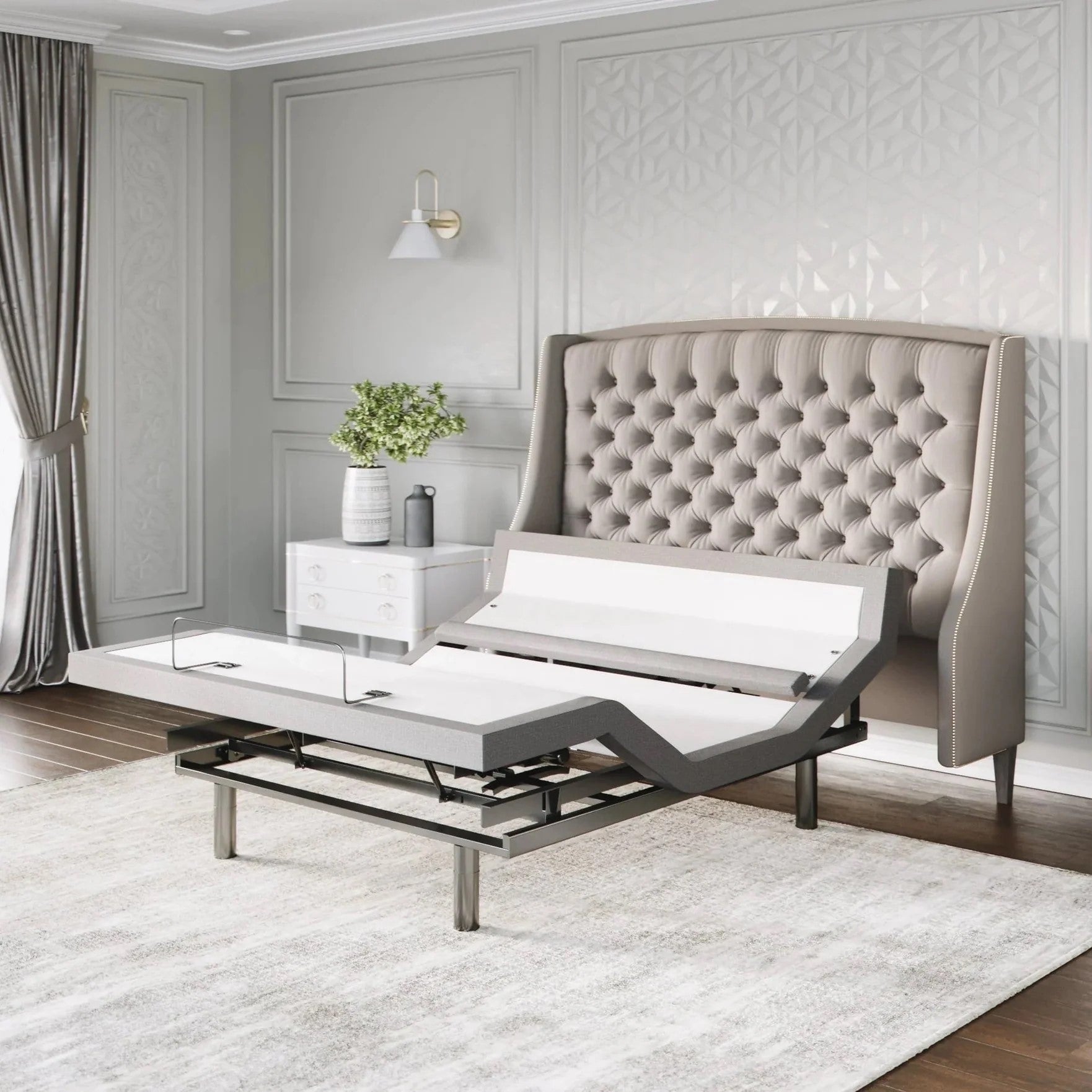 Platinum Series Adjustable Bed Frame + Choice of Mattress Bundle