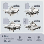 Platinum Series Adjustable Bed Frame + Choice of Mattress Bundle