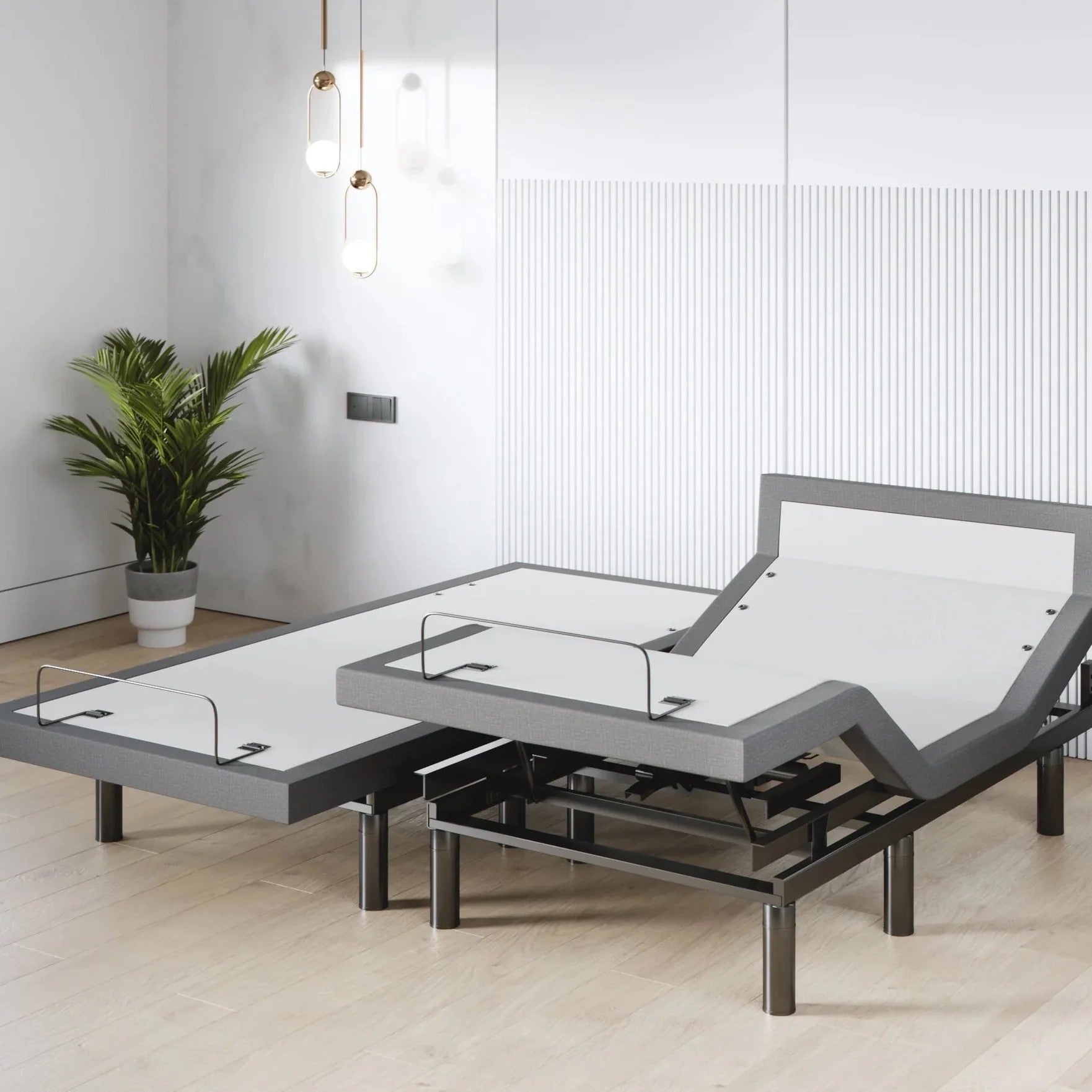 Harmony Series Adjustable Bed Frame + Choice of Mattress Bundle