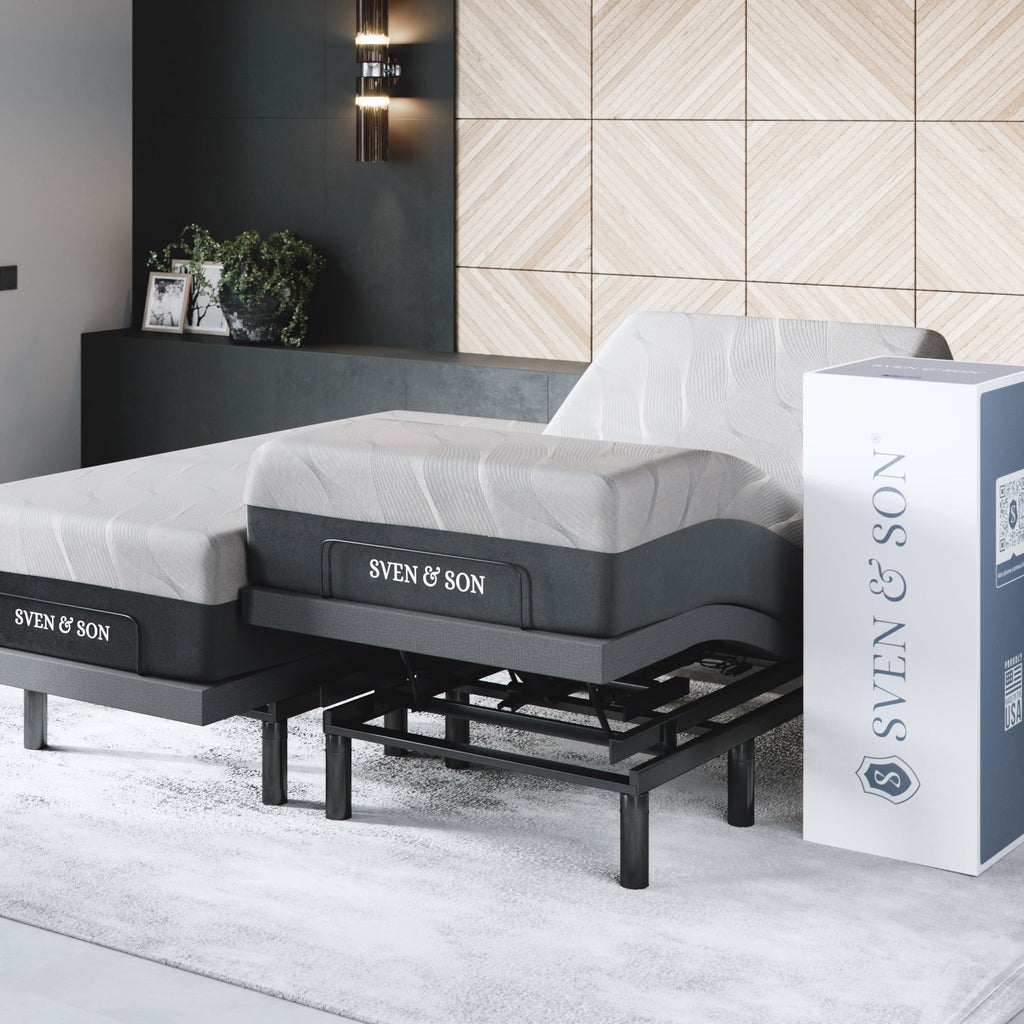 Bliss Series Adjustable Bed Frame + Choice of Mattress Bundle