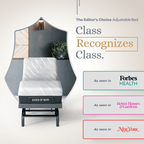 Bliss Series Adjustable Bed Frame + Choice of Mattress Bundle