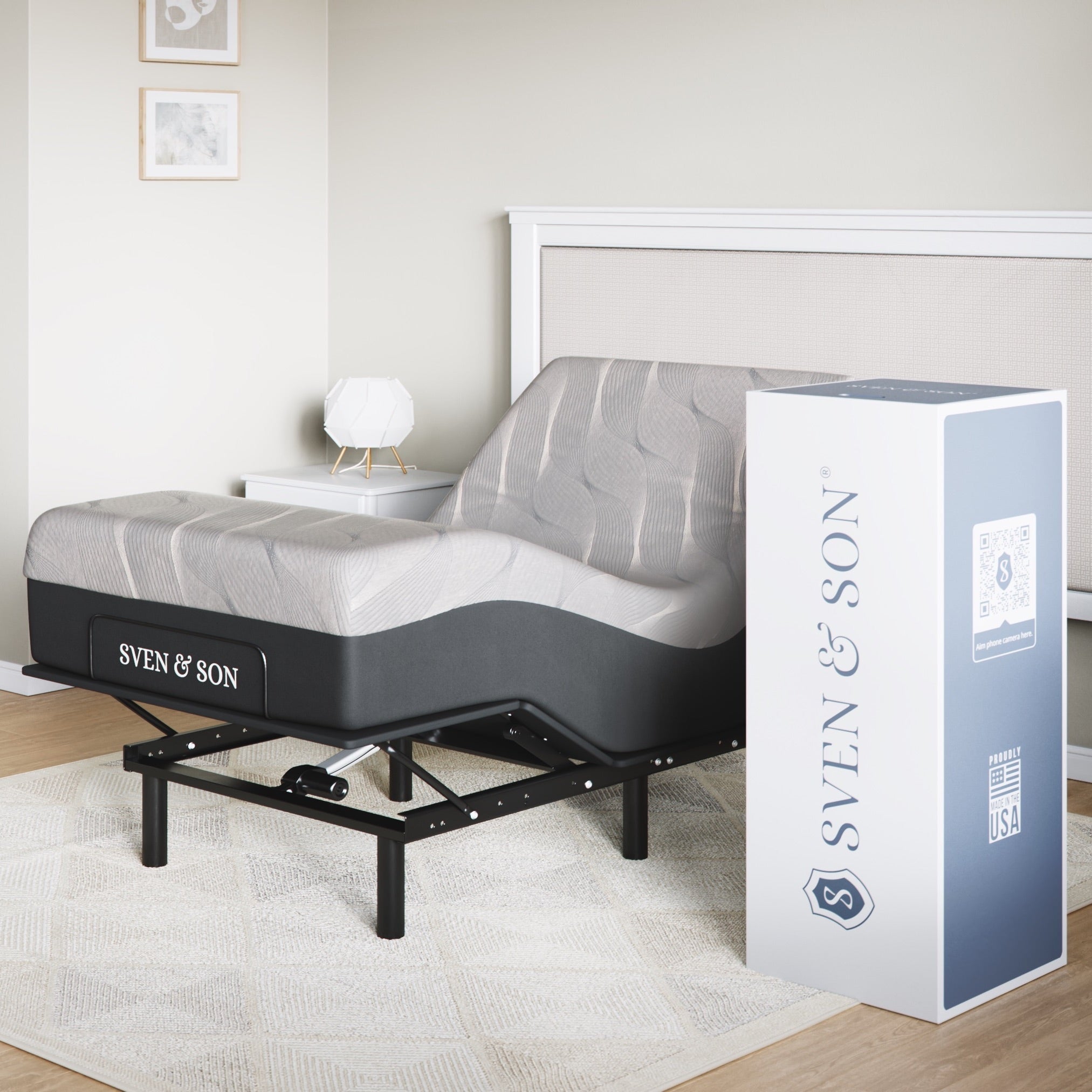 Essential Series Adjustable Bed Frame + Choice of Mattress Bundle