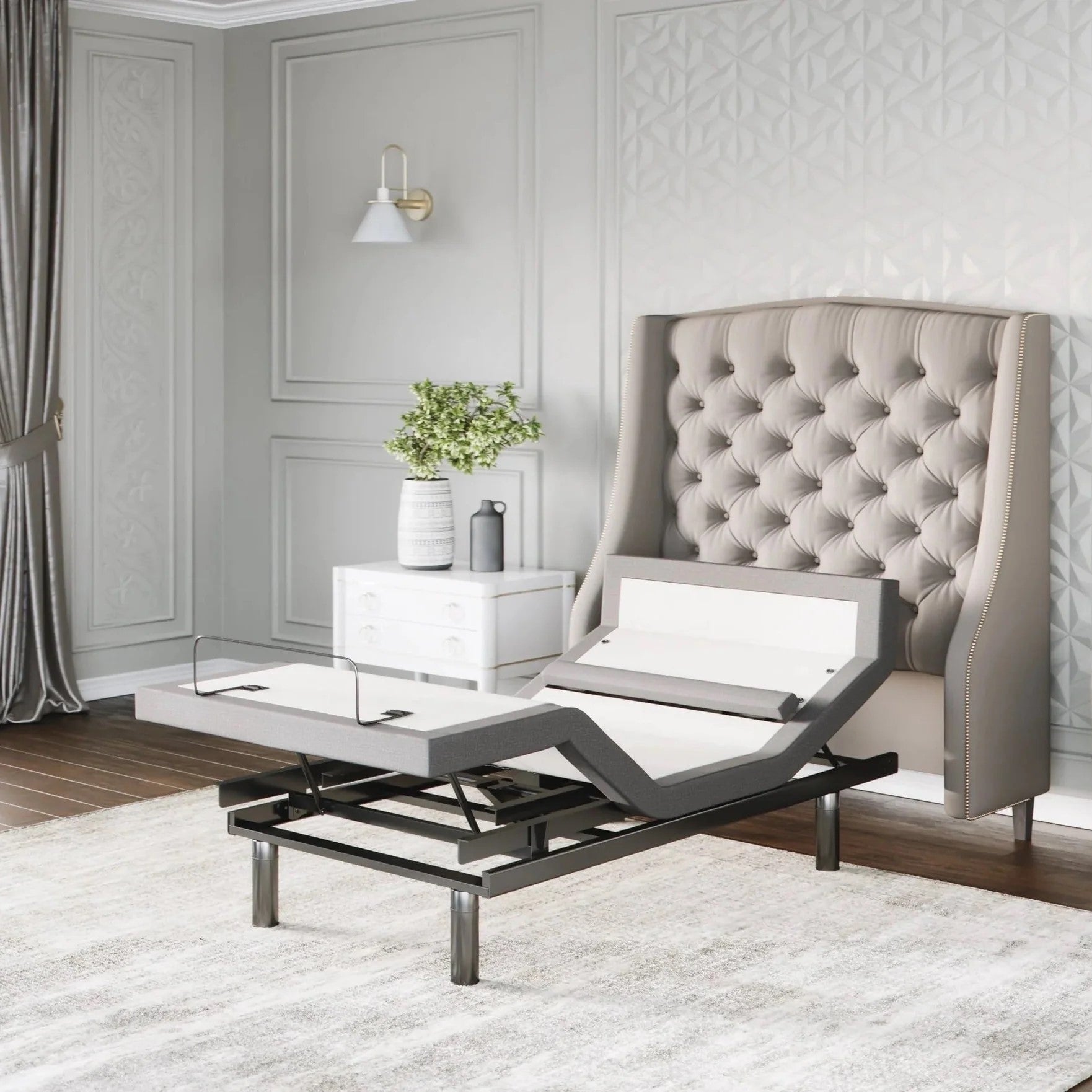 Platinum Series Adjustable Bed Frame + Choice of Mattress Bundle